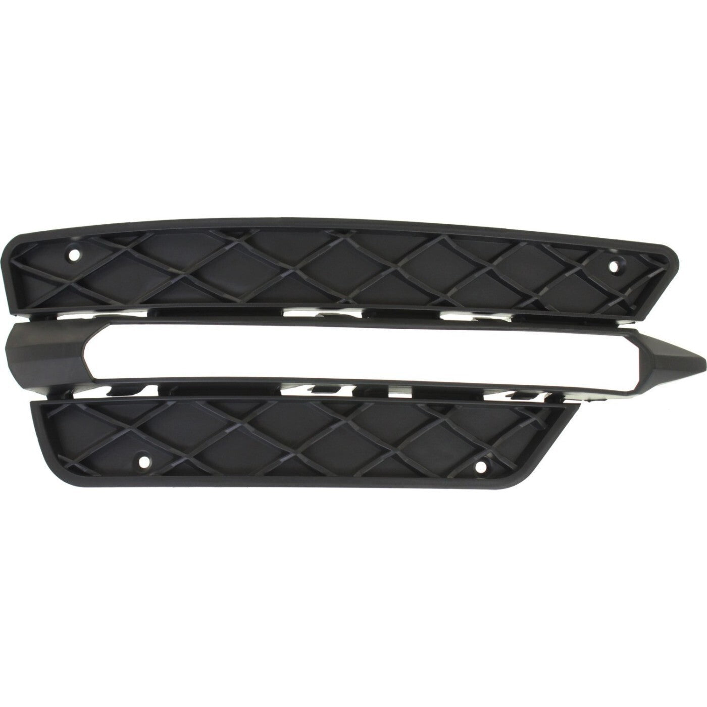 Bumper Grille For 2012-2014 Mercedes Benz C250 C300 Set of 2 LH & RH Plastic