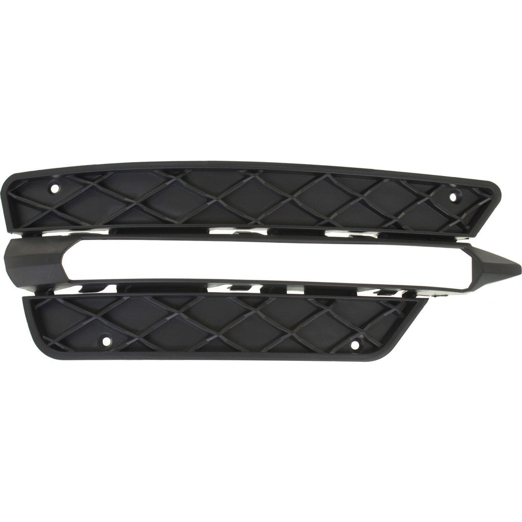 Bumper Grille For 2012-2014 Mercedes Benz C250 C300 Set of 2 LH & RH Plastic