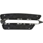 Bumper Grille For 2012-2014 Mercedes Benz C250 C300 Set of 2 LH & RH Plastic
