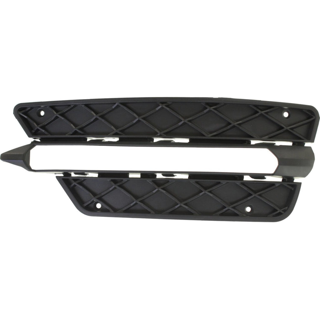 Bumper Grille For 2012-2014 Mercedes Benz C250 C300 Set of 2 LH & RH Plastic