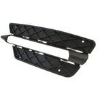 Bumper Grille For 2012-2014 Mercedes Benz C250 C300 Set of 2 LH & RH Plastic