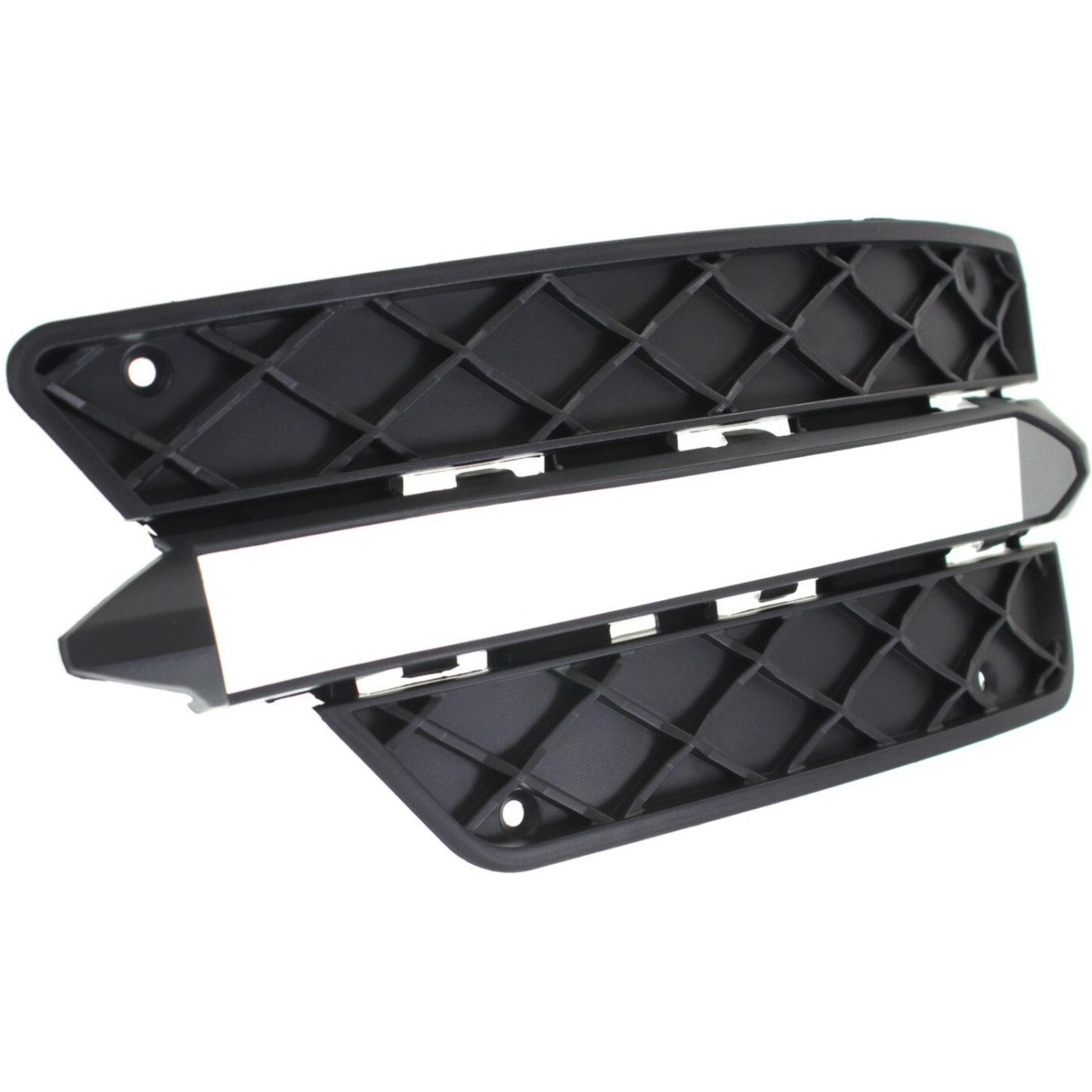 Bumper Grille For 2012-2014 Mercedes Benz C250 C300 Set of 2 LH & RH Plastic