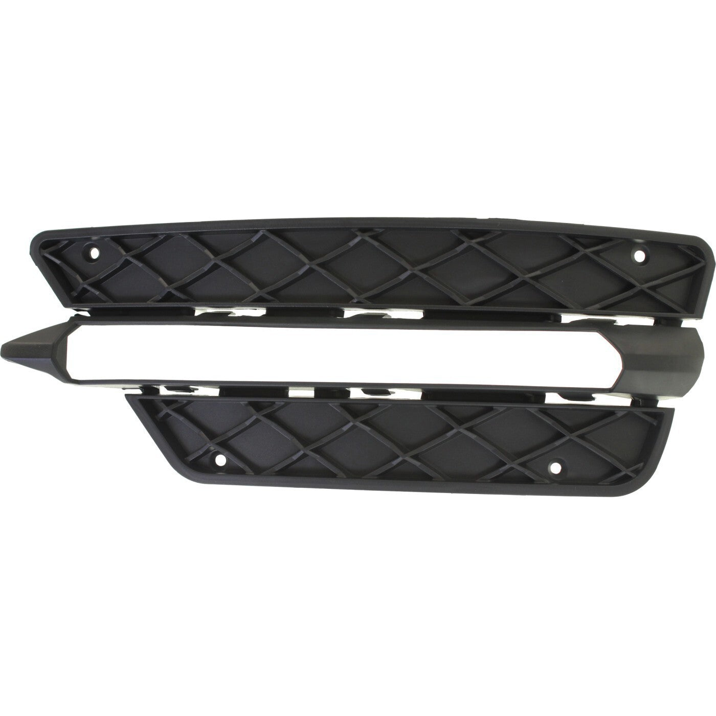 Bumper Grille For 2012-2014 Mercedes Benz C250 C300 Set of 2 LH & RH Plastic