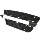 Bumper Grille For 2012-2014 Mercedes Benz C250 C300 Set of 2 LH & RH Plastic