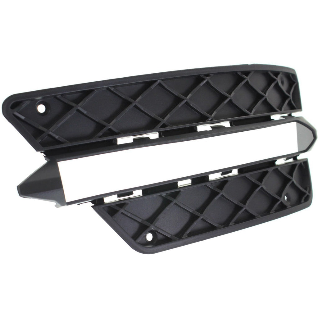 Bumper Grille For 2012-2014 Mercedes Benz C250 C300 Set of 2 LH & RH Plastic