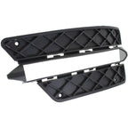Bumper Grille For 2012-2014 Mercedes Benz C250 C300 Set of 2 LH & RH Plastic