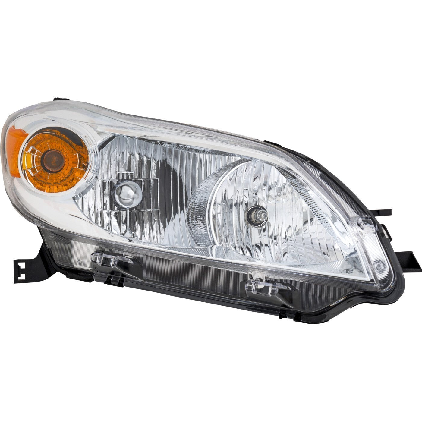 Headlight Set For 2009-2014 Toyota Matrix Left and Right Headlamp With Bulb 2Pc