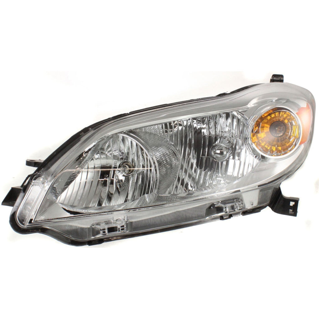 Headlight Set For 2009-2014 Toyota Matrix Left and Right Headlamp With Bulb 2Pc