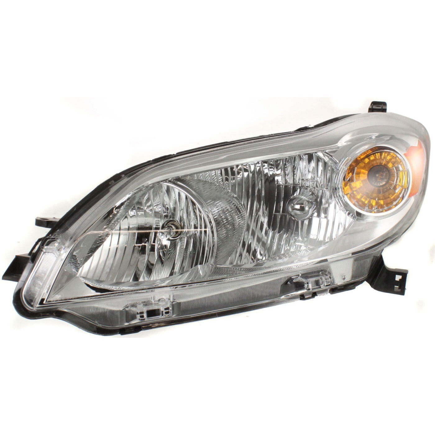 Headlight Set For 2009-2014 Toyota Matrix Left and Right Headlamp With Bulb 2Pc