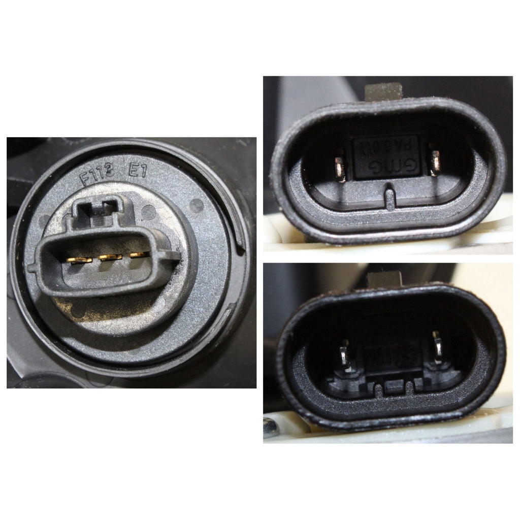 Headlight Set For 2009-2014 Toyota Matrix Left and Right Headlamp With Bulb 2Pc