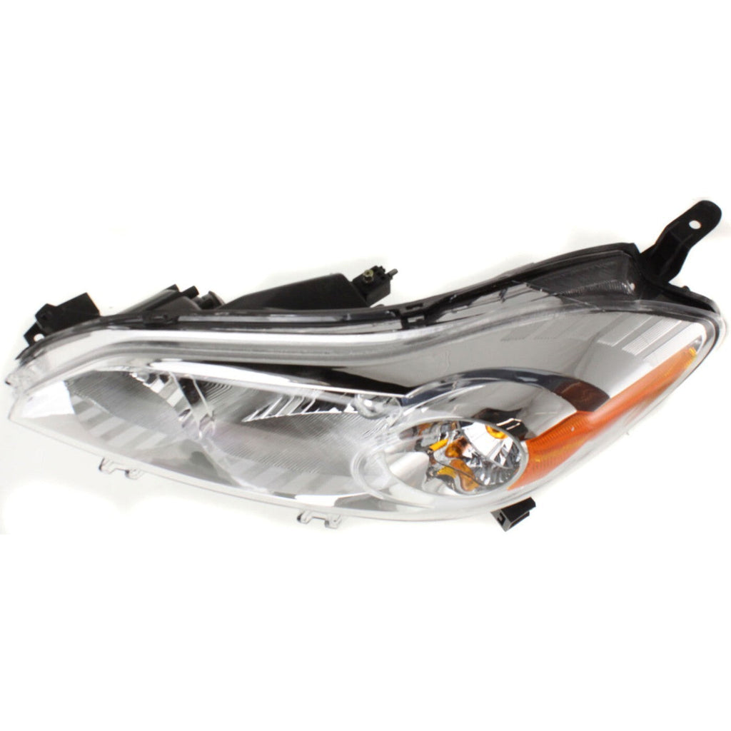Headlight Set For 2009-2014 Toyota Matrix Left and Right Headlamp With Bulb 2Pc