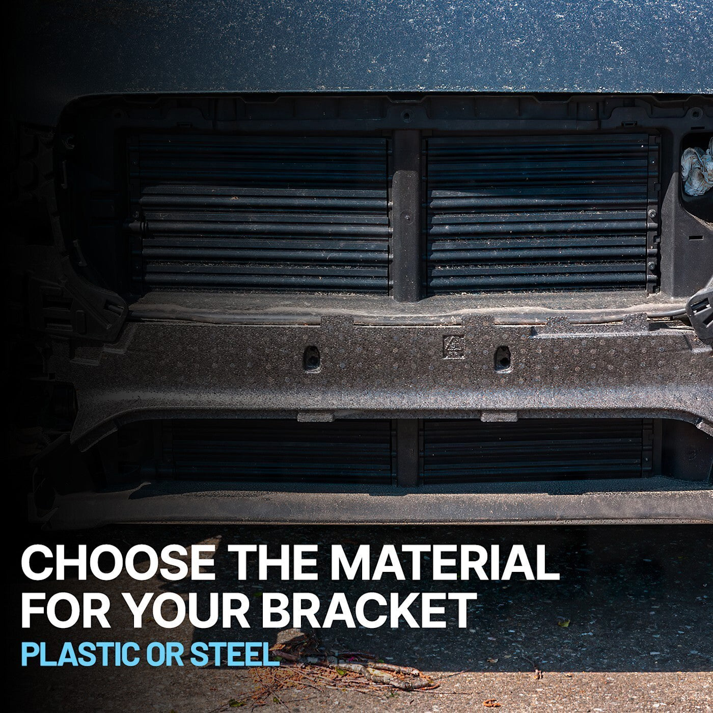 Bumper Bracket For 94-98 Chevrolet K1500 Set of 2 Front Left and Right Inner