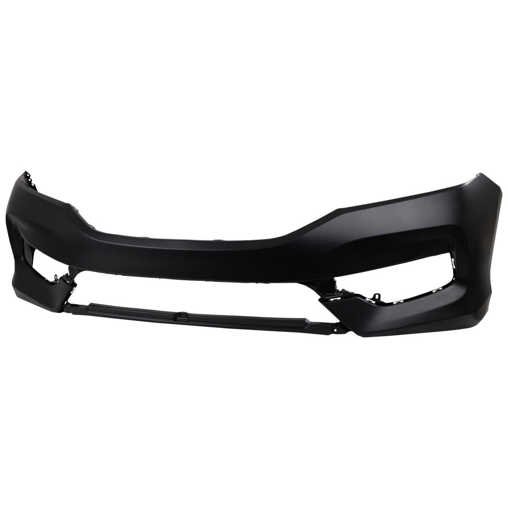 Front Bumper Cover Primed For 2016-2017 Honda Accord 4-Door Sedan CAPA