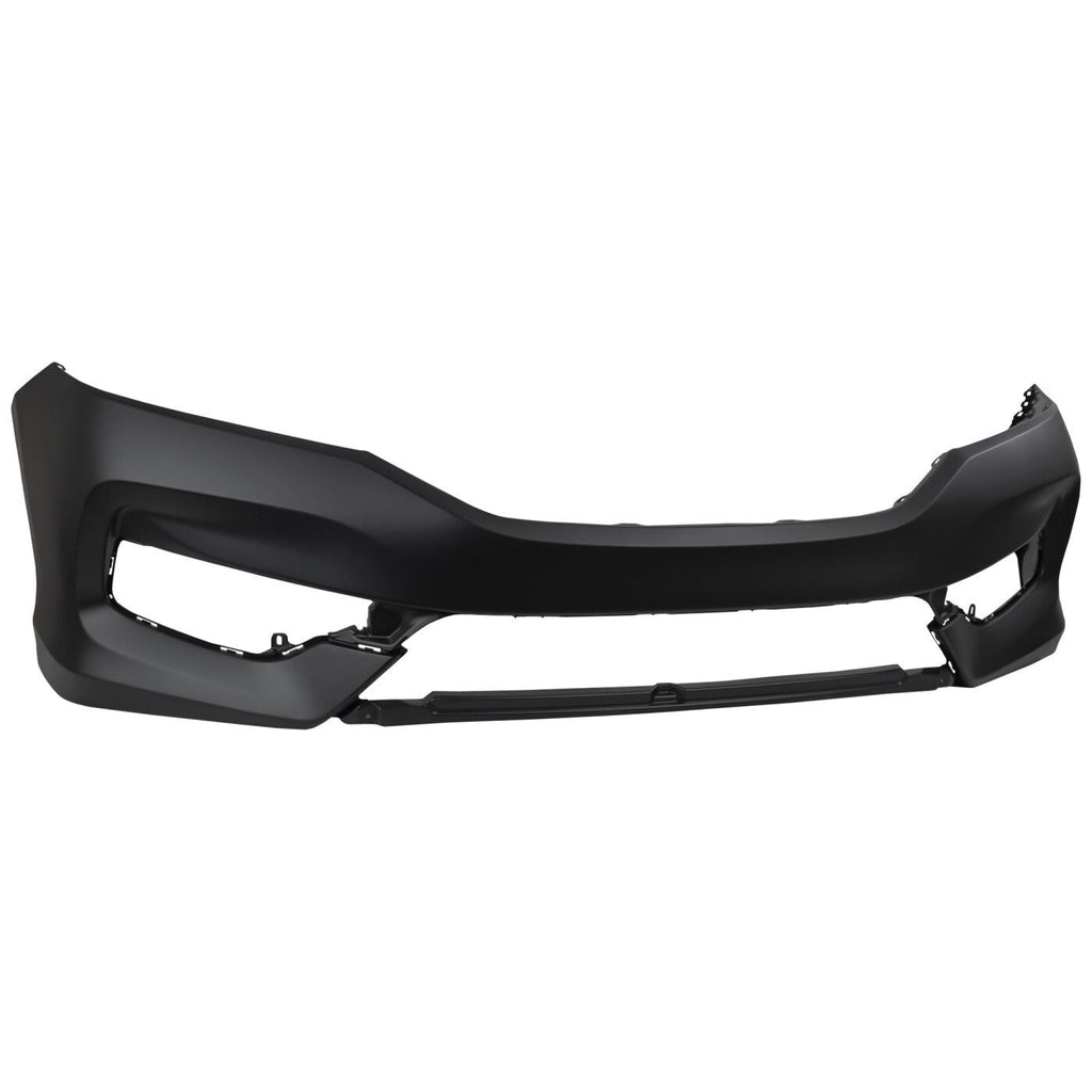 Front Bumper Cover Primed For 2016-2017 Honda Accord 4-Door Sedan CAPA
