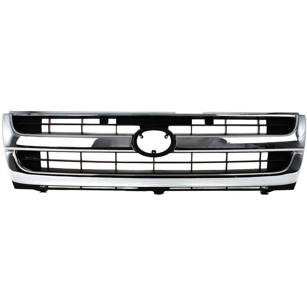 Grille Assembly Kit For 1997-2000 Toyota Tacoma Rear Wheel Drive Plastic 2WD