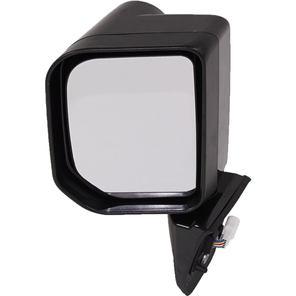 Fits Toyota FJ Cruiser 07-14 Set of Side View Power Mirrors Gloss Black w/ Lamps