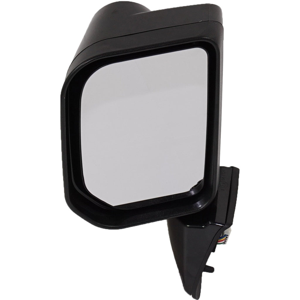 Fits Toyota FJ Cruiser 07-14 Set of Side View Power Mirrors Gloss Black w/ Lamps
