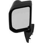 Fits Toyota FJ Cruiser 07-14 Set of Side View Power Mirrors Gloss Black w/ Lamps