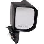 Fits Toyota FJ Cruiser 07-14 Set of Side View Power Mirrors Gloss Black w/ Lamps