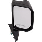 Fits Toyota FJ Cruiser 07-14 Set of Side View Power Mirrors Gloss Black w/ Lamps