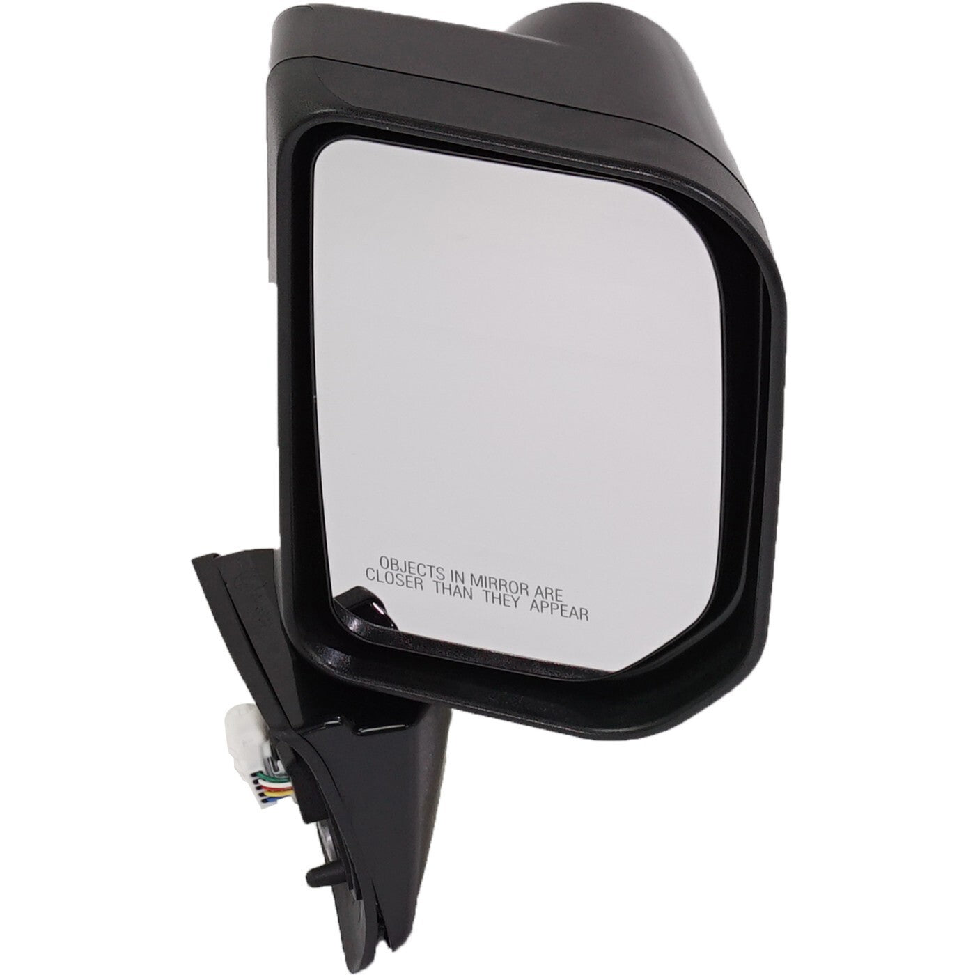 Fits Toyota FJ Cruiser 07-14 Set of Side View Power Mirrors Gloss Black w/ Lamps