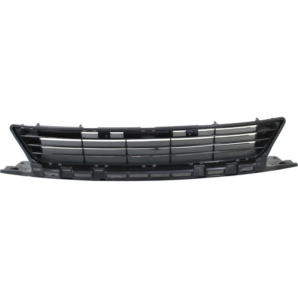 Bumper Grille For 2009-2011 Honda Civic Textured Black Plastic Front HO1036107