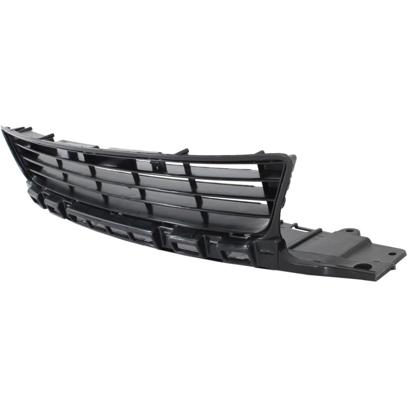 Bumper Grille For 2009-2011 Honda Civic Textured Black Plastic Front HO1036107