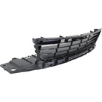 Bumper Grille For 2009-2011 Honda Civic Textured Black Plastic Front HO1036107