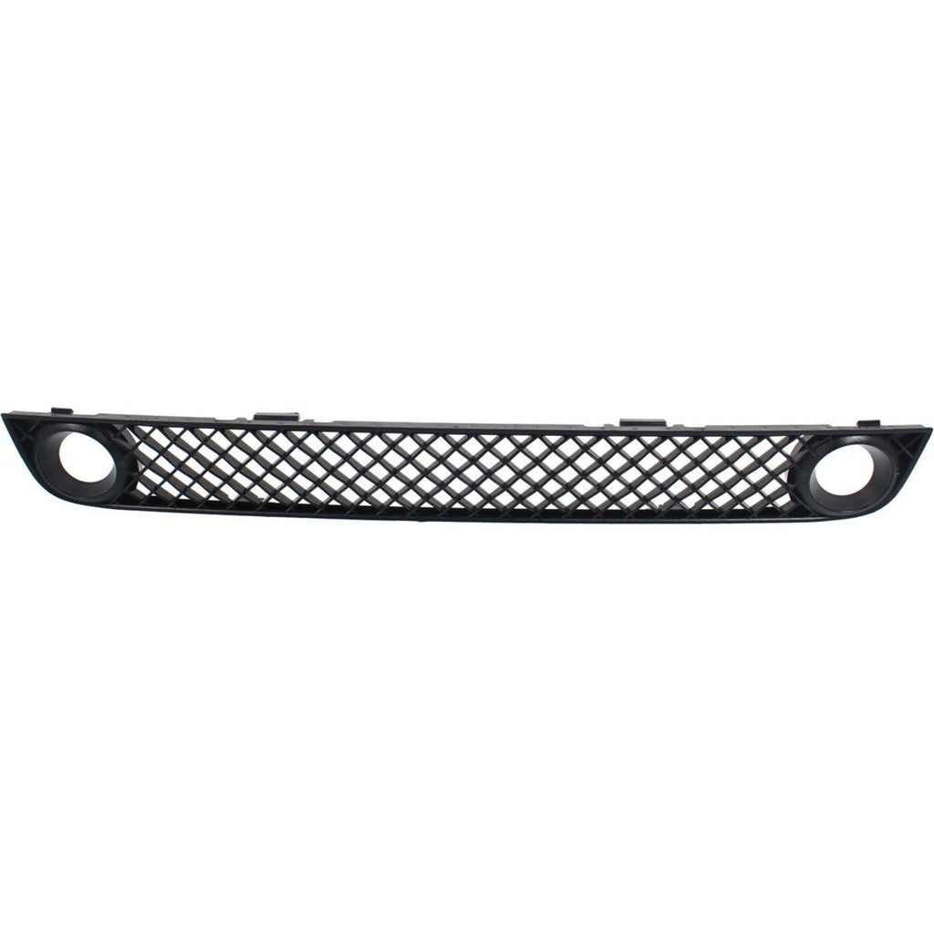 Bumper Grille For 2006-2009 Chevrolet Trailblazer Black Plastic Front 15135191