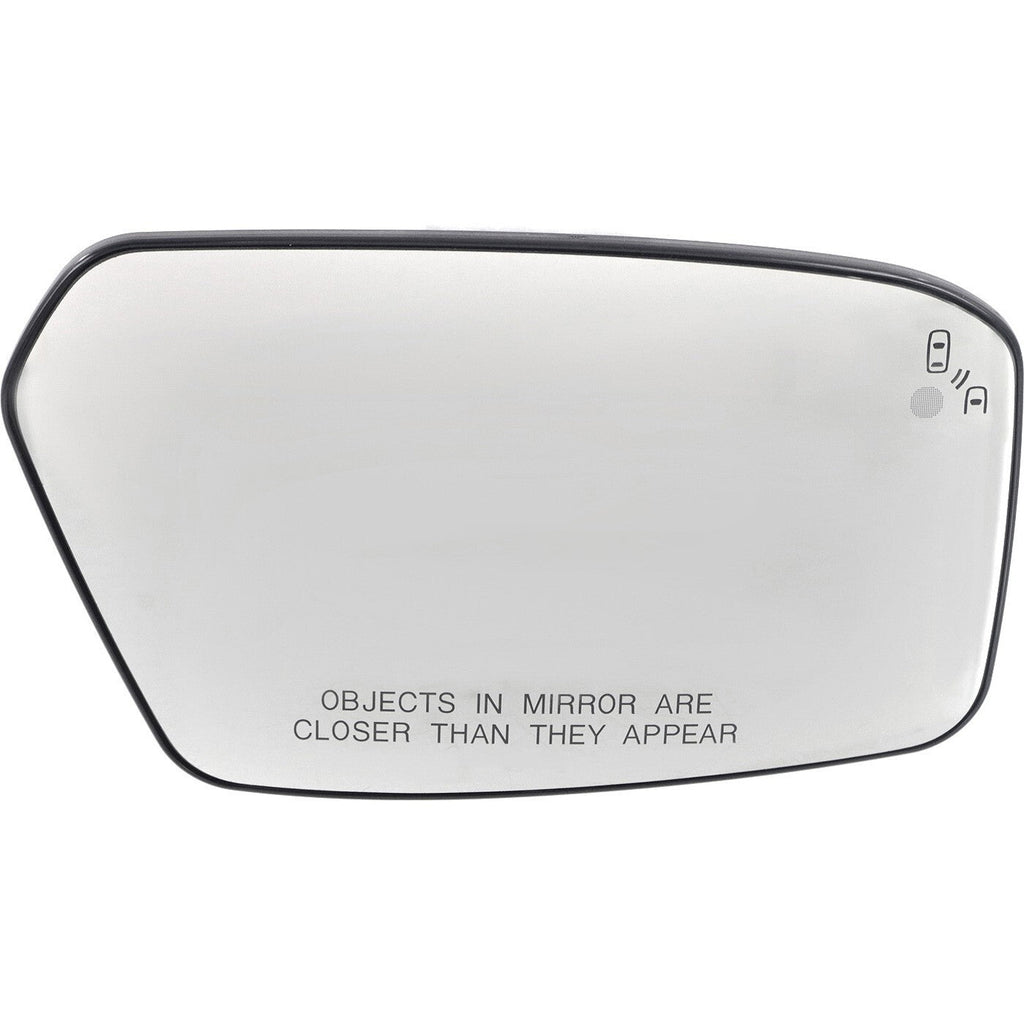 Mirror Glass For 2010-1012 Ford Fusion Heated Right With Blind Spot Detection