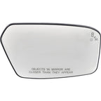 Mirror Glass For 2010-1012 Ford Fusion Heated Right With Blind Spot Detection