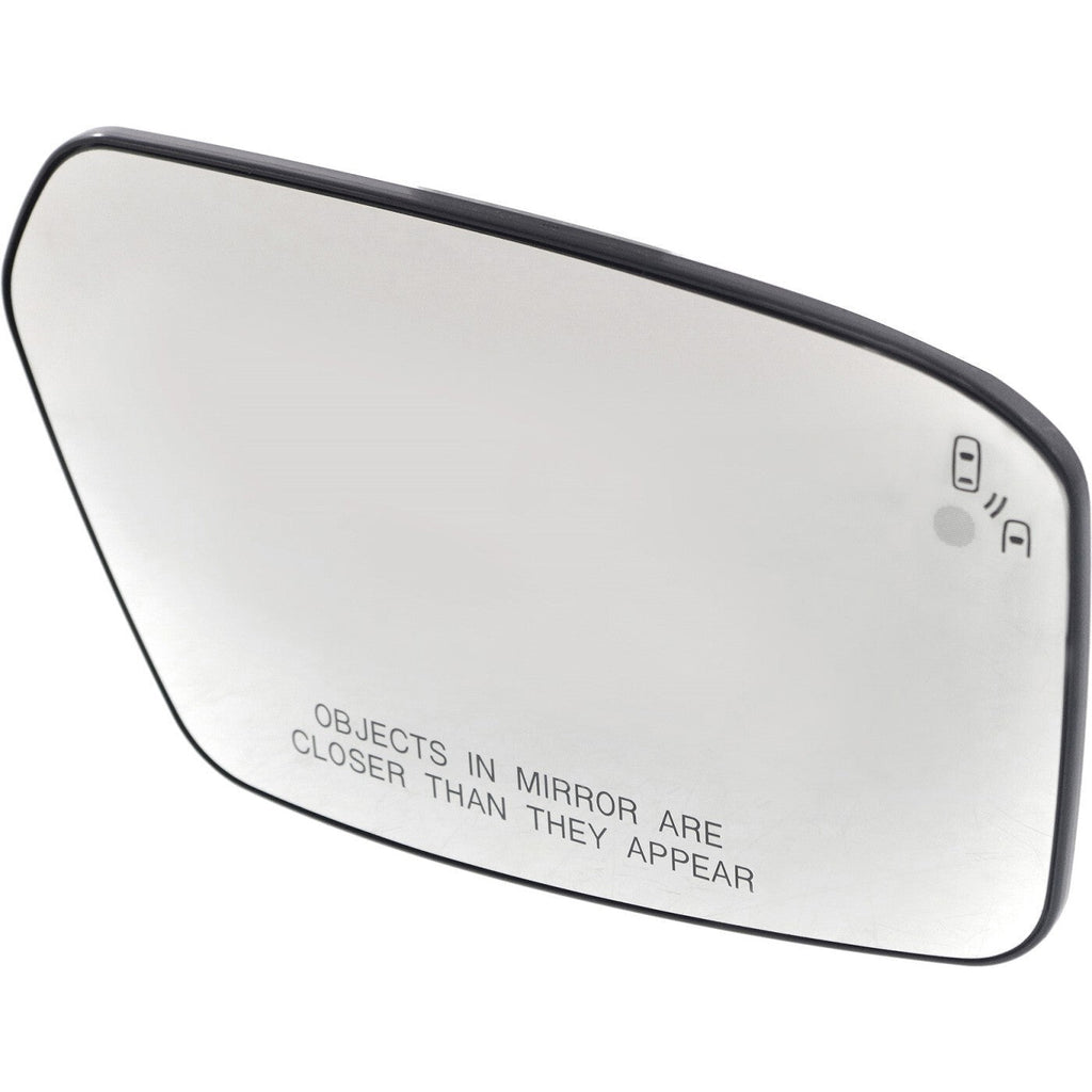 Mirror Glass For 2010-1012 Ford Fusion Heated Right With Blind Spot Detection