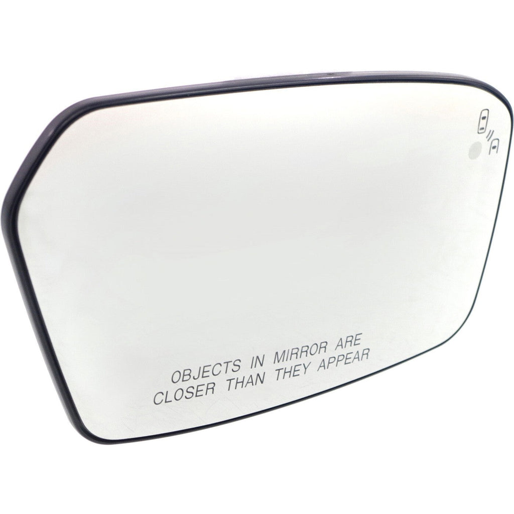 Mirror Glass For 2010-1012 Ford Fusion Heated Right With Blind Spot Detection