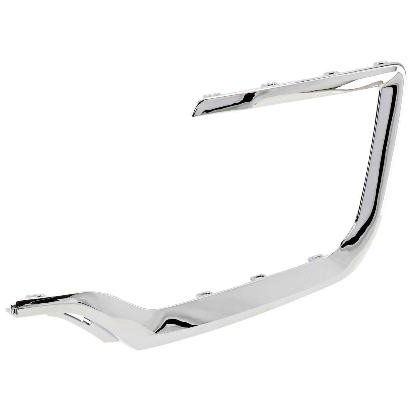 Bumper Trim Set For 2016-2017 GMC Terrain Front Chrome Molding Pair