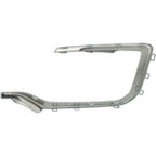 Bumper Trim Set For 2016-2017 GMC Terrain Front Chrome Molding Pair