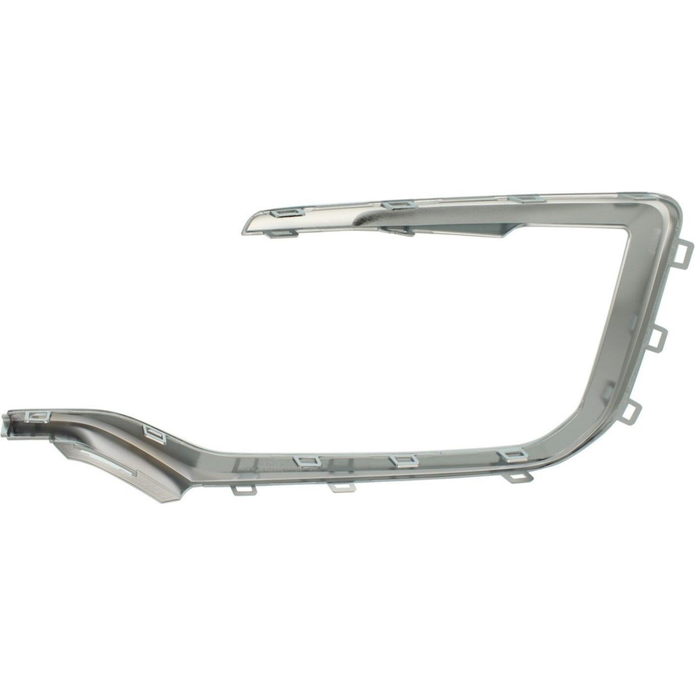 Bumper Trim Set For 2016-2017 GMC Terrain Front Chrome Molding Pair