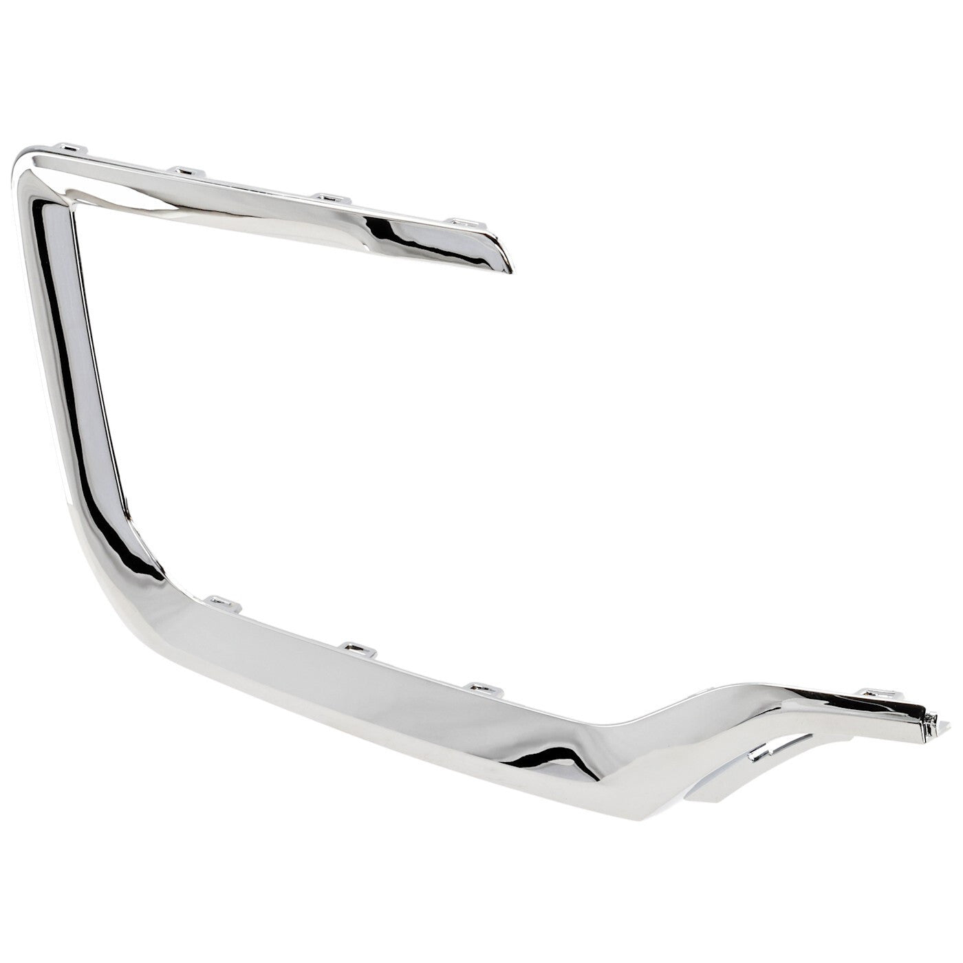 Bumper Trim Set For 2016-2017 GMC Terrain Front Chrome Molding Pair