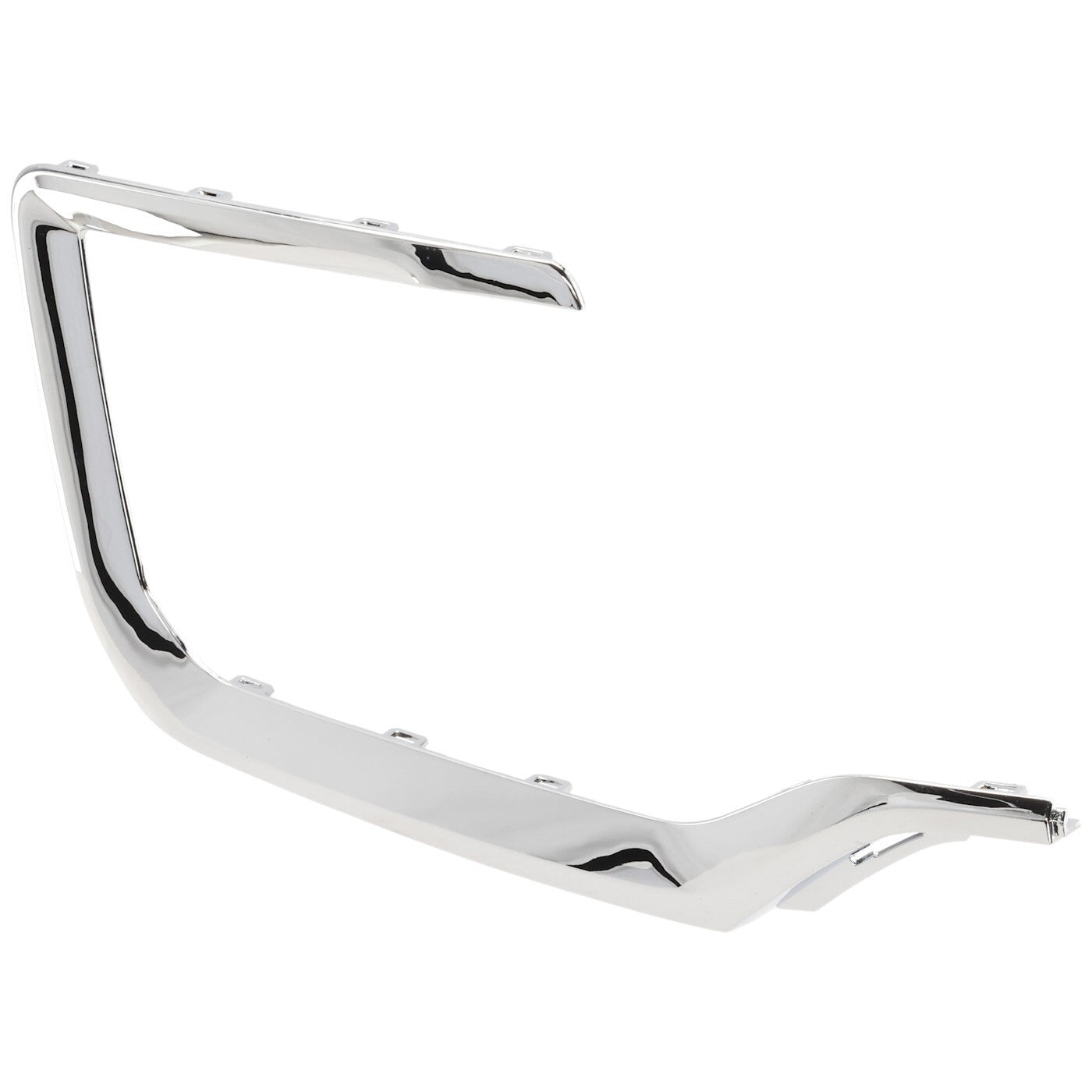 Bumper Trim Set For 2016-2017 GMC Terrain Front Chrome Molding Pair