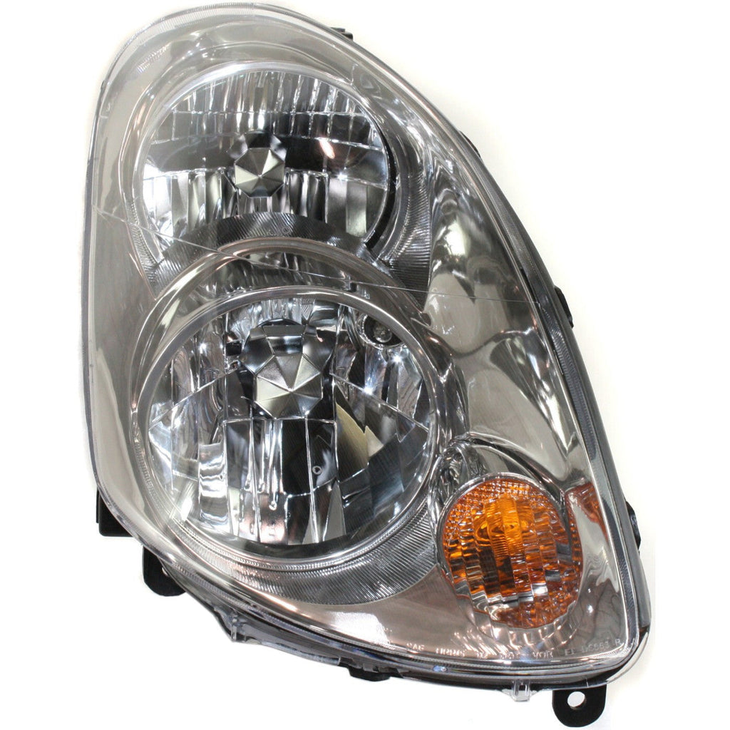 Left and Right Headlights For Infiniti G35 2003-2004 Halogen with Bulb(s) Sedan