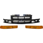 Grille Grill for Chevy S10 Pickup Chevrolet Blazer S-10 1998-2003
