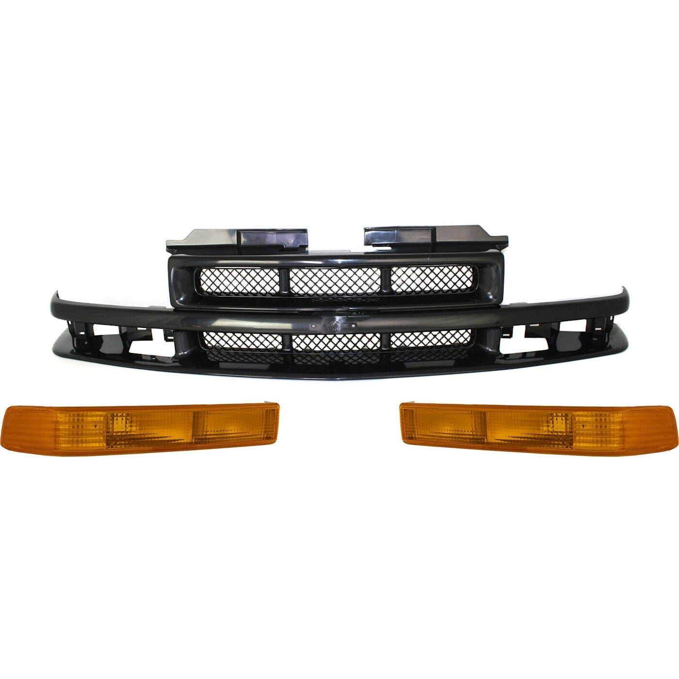 Grille Grill for Chevy S10 Pickup Chevrolet Blazer S-10 1998-2003