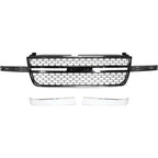 Grille Grill for Chevy Chevrolet Silverado 1500 HD Classic 2500 3500 Heavy Duty