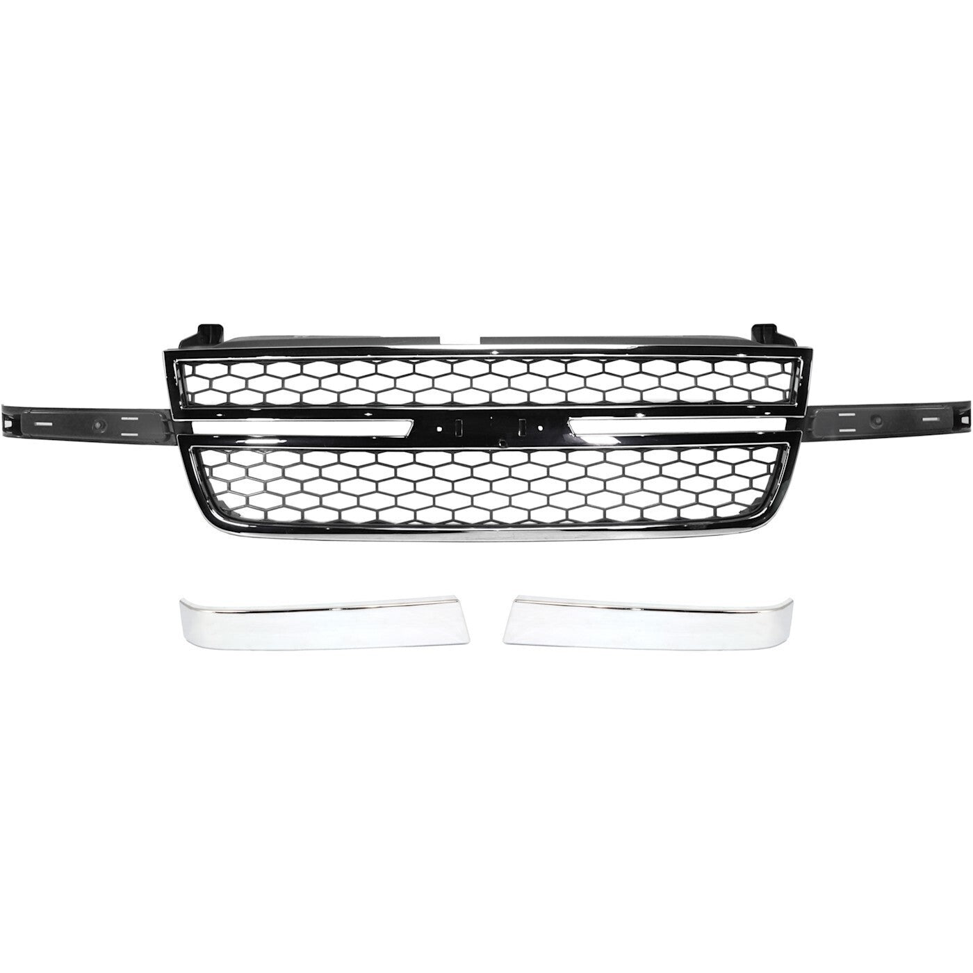 Grille Grill for Chevy Chevrolet Silverado 1500 HD Classic 2500 3500 Heavy Duty