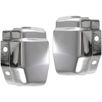Bumper End Caps Set For 1986-1992 Nissan D21 Chrome Front 6202437G00 6202537G00