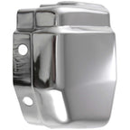 Bumper End Caps Set For 1986-1992 Nissan D21 Chrome Front 6202437G00 6202537G00