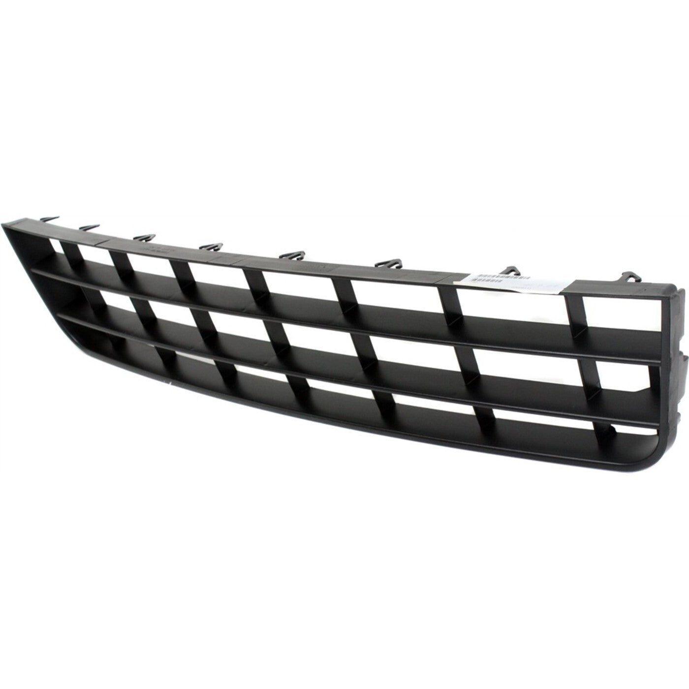 Bumper Grille For 2006-2009 Volkswagen Rabbit Center Textured Black Plastic