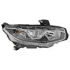 Passenger Side Headlight For Honda Civic 2016-2020 Halogen with Bulb(s) US Model