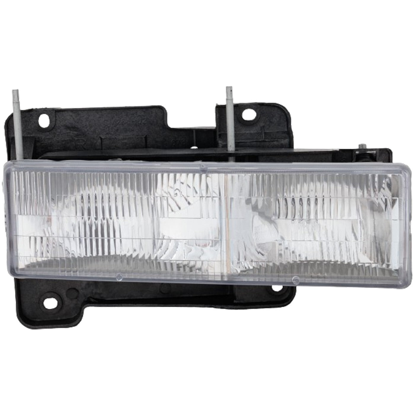 Headlights Lamps Pair For 1988-98 Chevy GMC C10 C/K Truck Chrome Composite Type