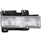 Headlights Lamps Pair For 1988-98 Chevy GMC C10 C/K Truck Chrome Composite Type