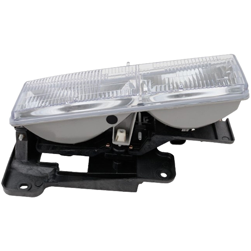 Headlights Lamps Pair For 1988-98 Chevy GMC C10 C/K Truck Chrome Composite Type